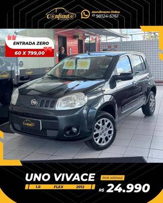FIAT UNO 1.0 VIVACE 8V FLEX 4P MANUAL